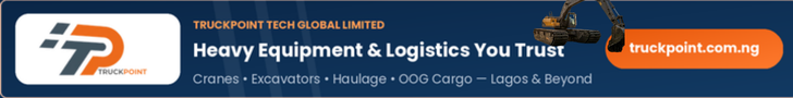 Truckpoint Tech Global Limited — Heavy Equipment & Logistics You Trust — truckpoint.com.ng